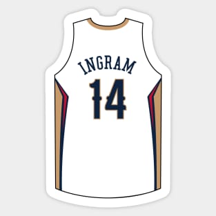 Brandon Ingram New Orleans Jersey Qiangy Sticker